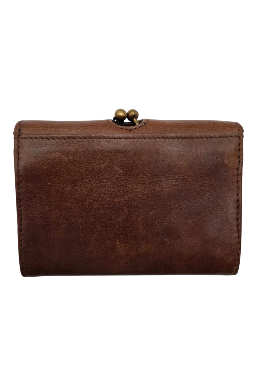 Frye Melissa Clip Purse – Cognac