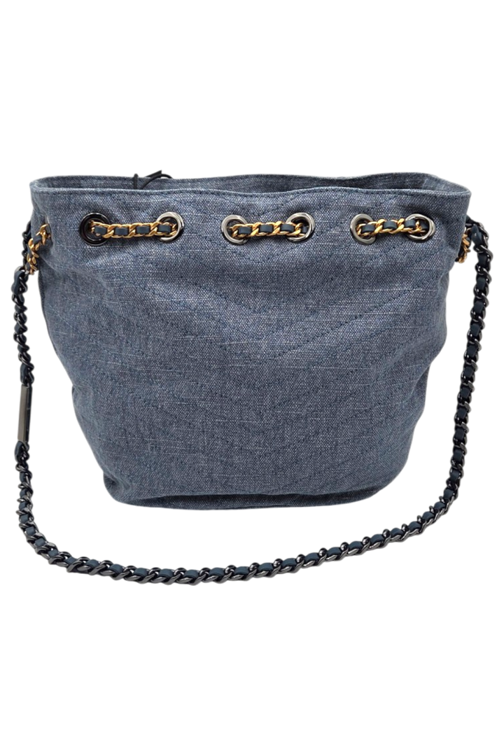 Rebecca Minkoff Soft Bucket Bag – Denim
