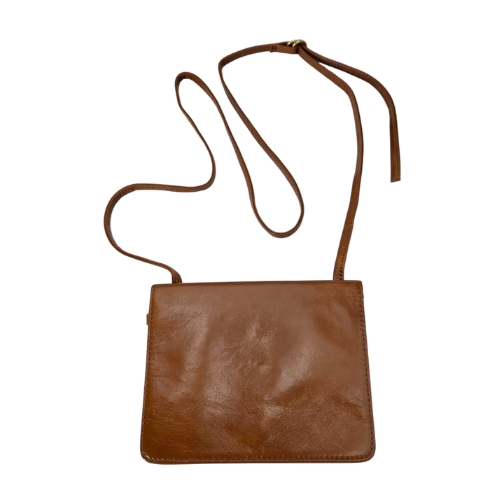 HOBO Jill Wallet Crossbody Leather Bag – Truffle (Open-Box)