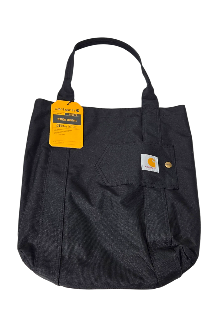 Carhartt Vertical Open Tote – Black