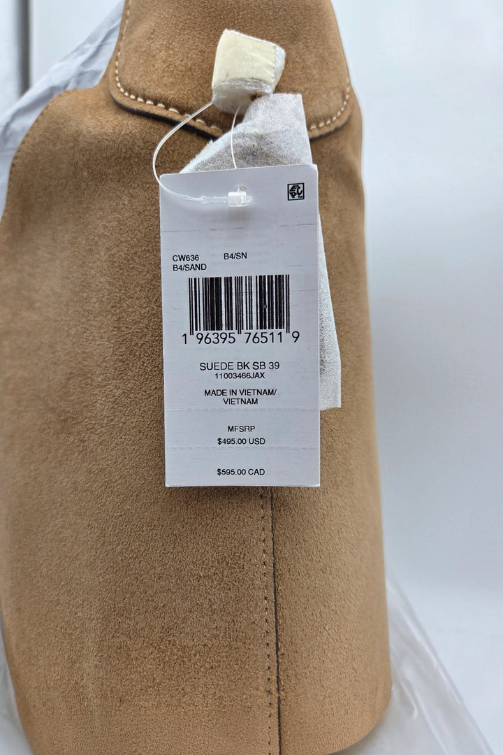 Coach Brooklyn Shoulder Bag 39 in Sand Suede