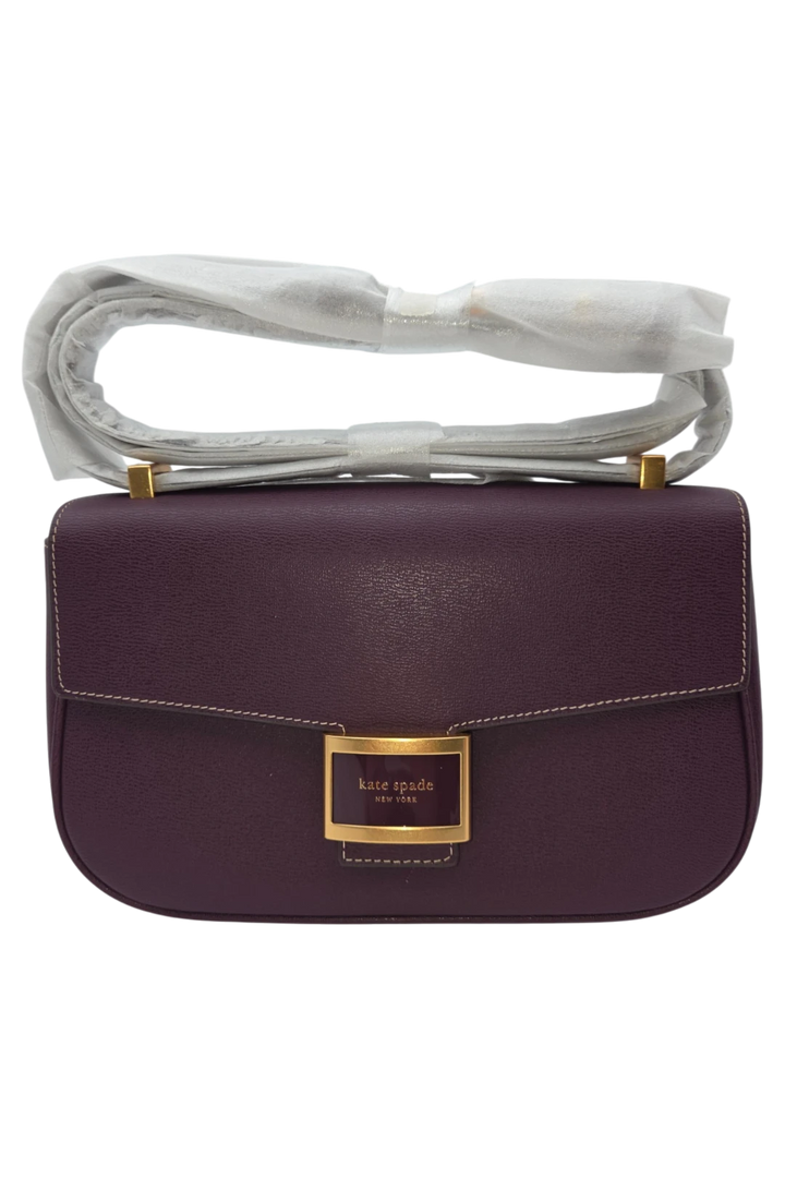 Kate Spade New York Katy Medium Convertible Shoulder Bag – Deep Cherry