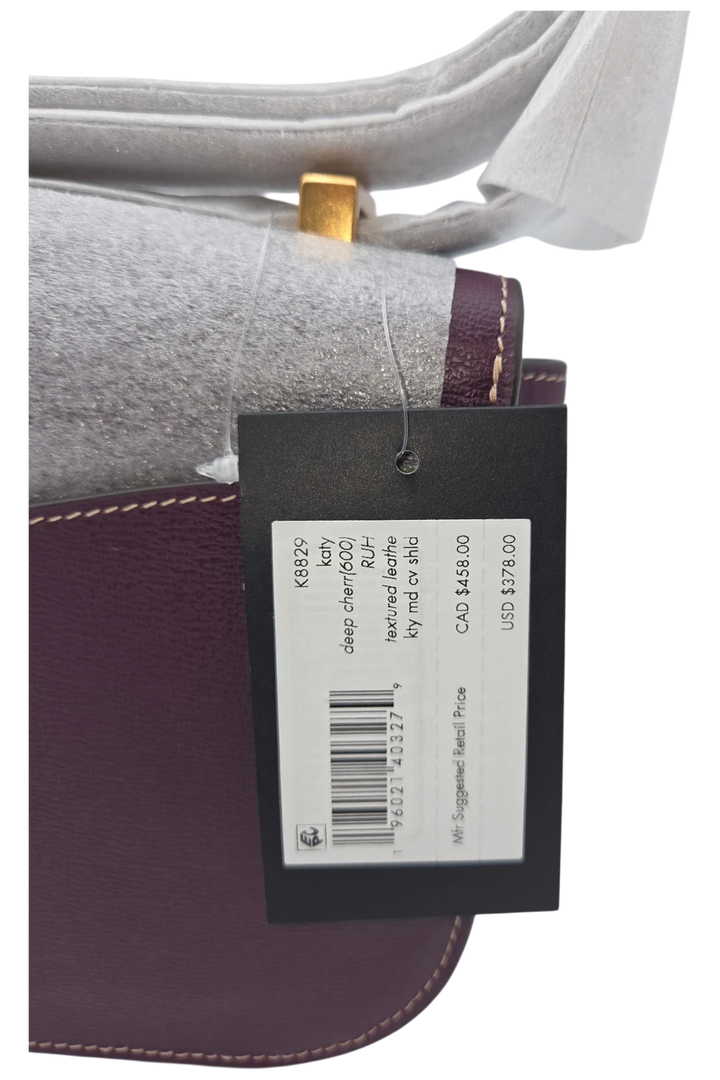 Kate Spade New York Katy Medium Convertible Shoulder Bag – Deep Cherry