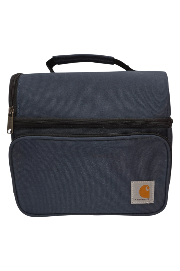 Carhartt Insulated 12-Can Two-Compartment Lunch Cooler – Navy