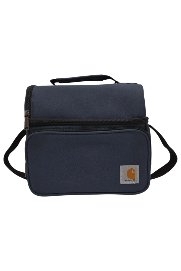 Carhartt Insulated 12-Can Two-Compartment Lunch Cooler – Navy