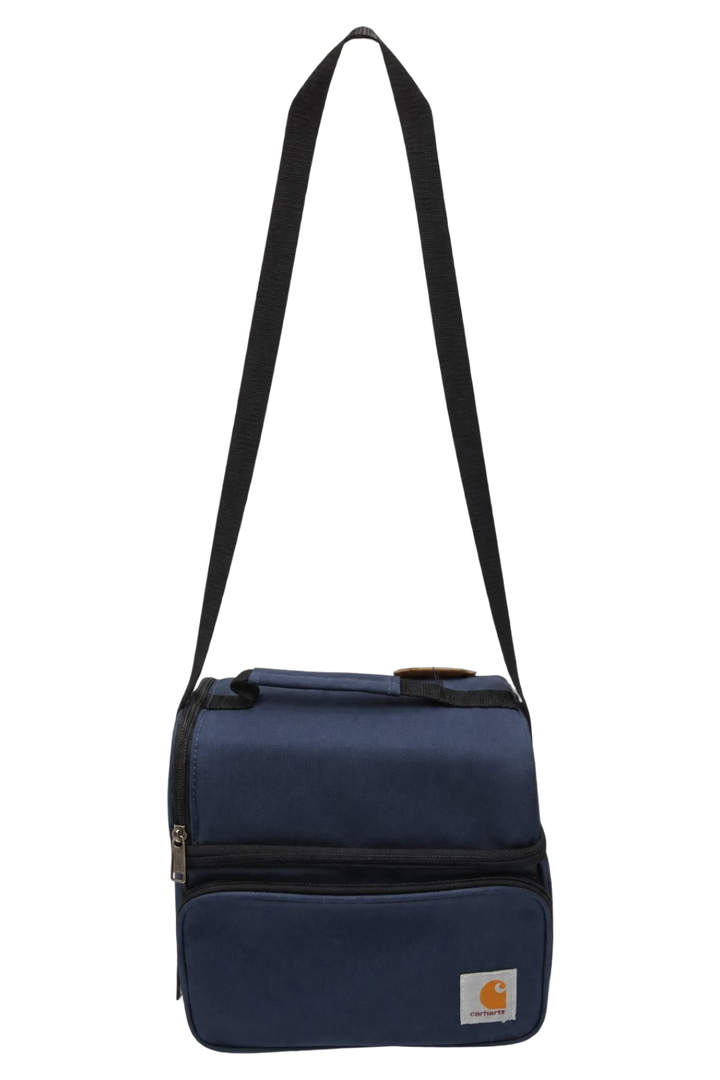Carhartt Insulated 12-Can Two-Compartment Lunch Cooler – Navy