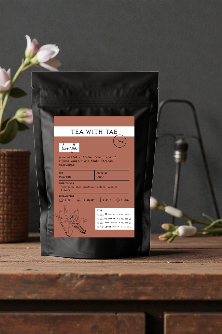 Honella Honeybush Rooibos Tea Pouch