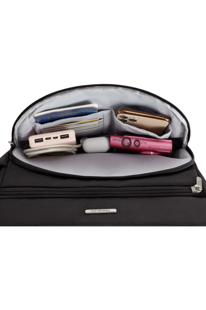 Travelon Anti-Theft Classic North/South Crossbody Bag - Black