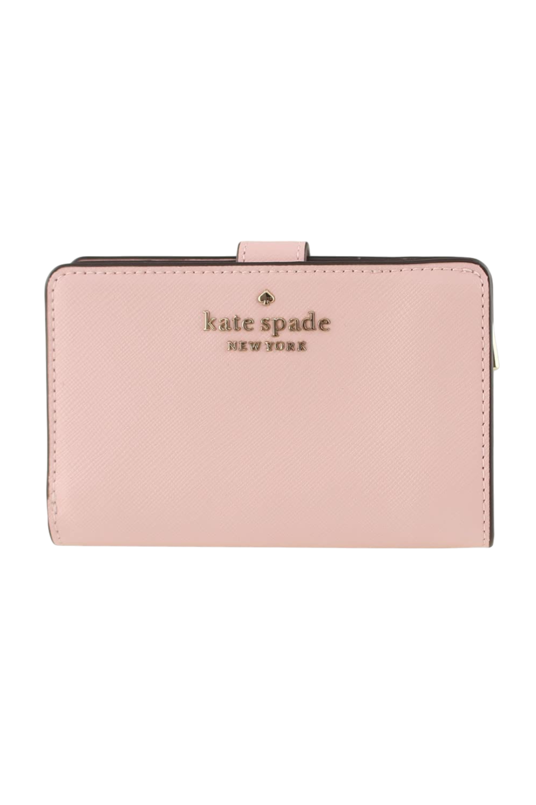 Kate Spade New York Staci Medium Compact Bifold Wallet In Chalk Pink
