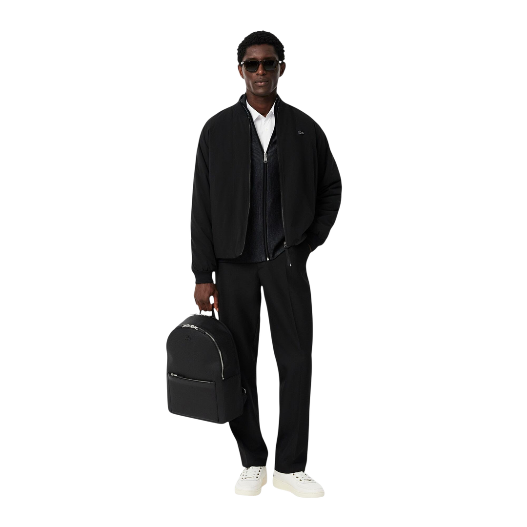 Lacoste Men's Chantaco Piqué Leather Backpack
