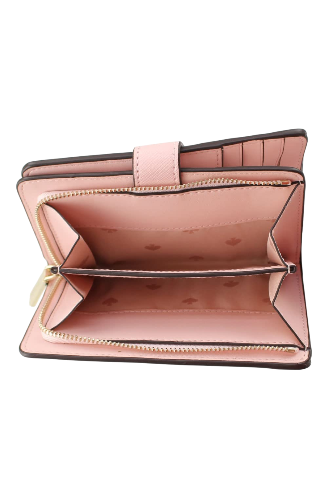 Kate Spade New York Staci Medium Compact Bifold Wallet In Chalk Pink