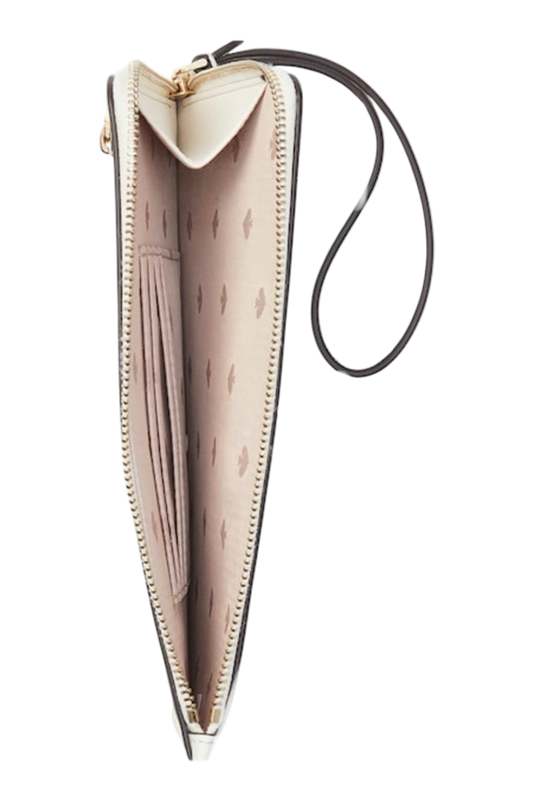 Kate Spade Staci Medium L Zip Wristlet – Parchment