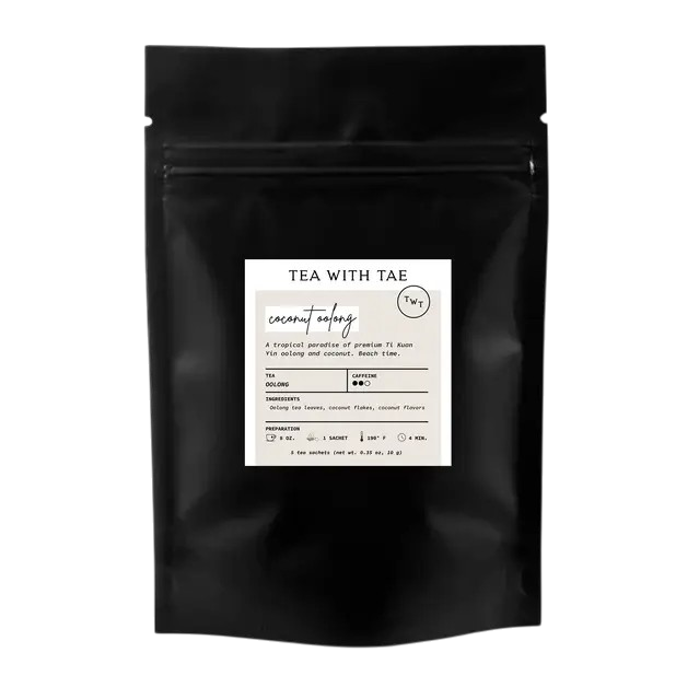 Coconut Oolong Tea – Tropical, Creamy & Lightly Caffeinated