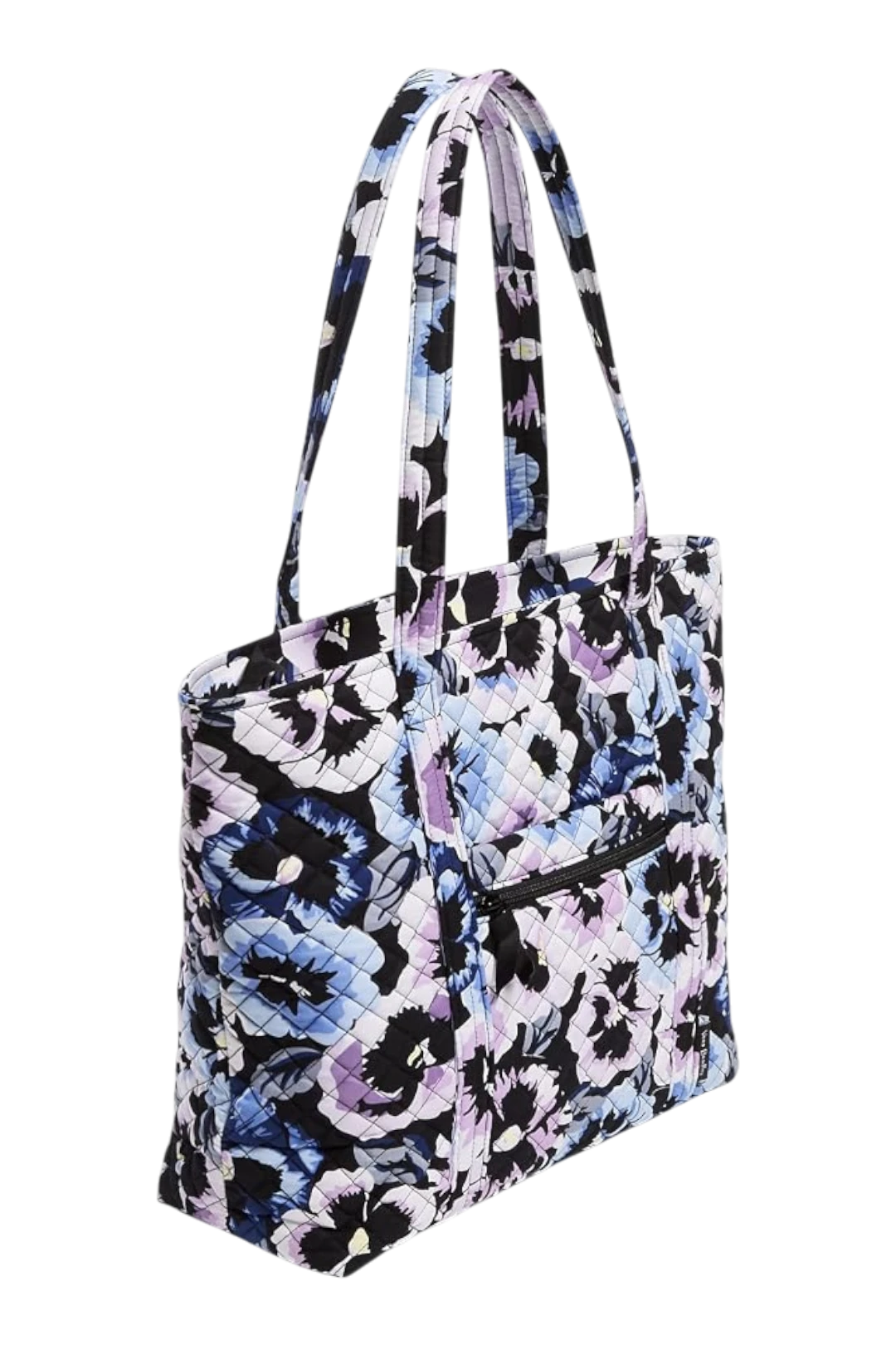 Vera Bradley Women's Performance Twill Work Tote Bag – Plum Pansies