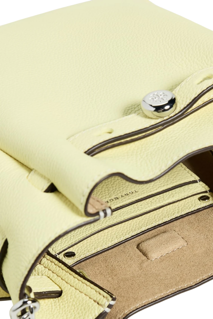 Tory Burch Small Romy Phone Crossbody – Lemon Soufflé