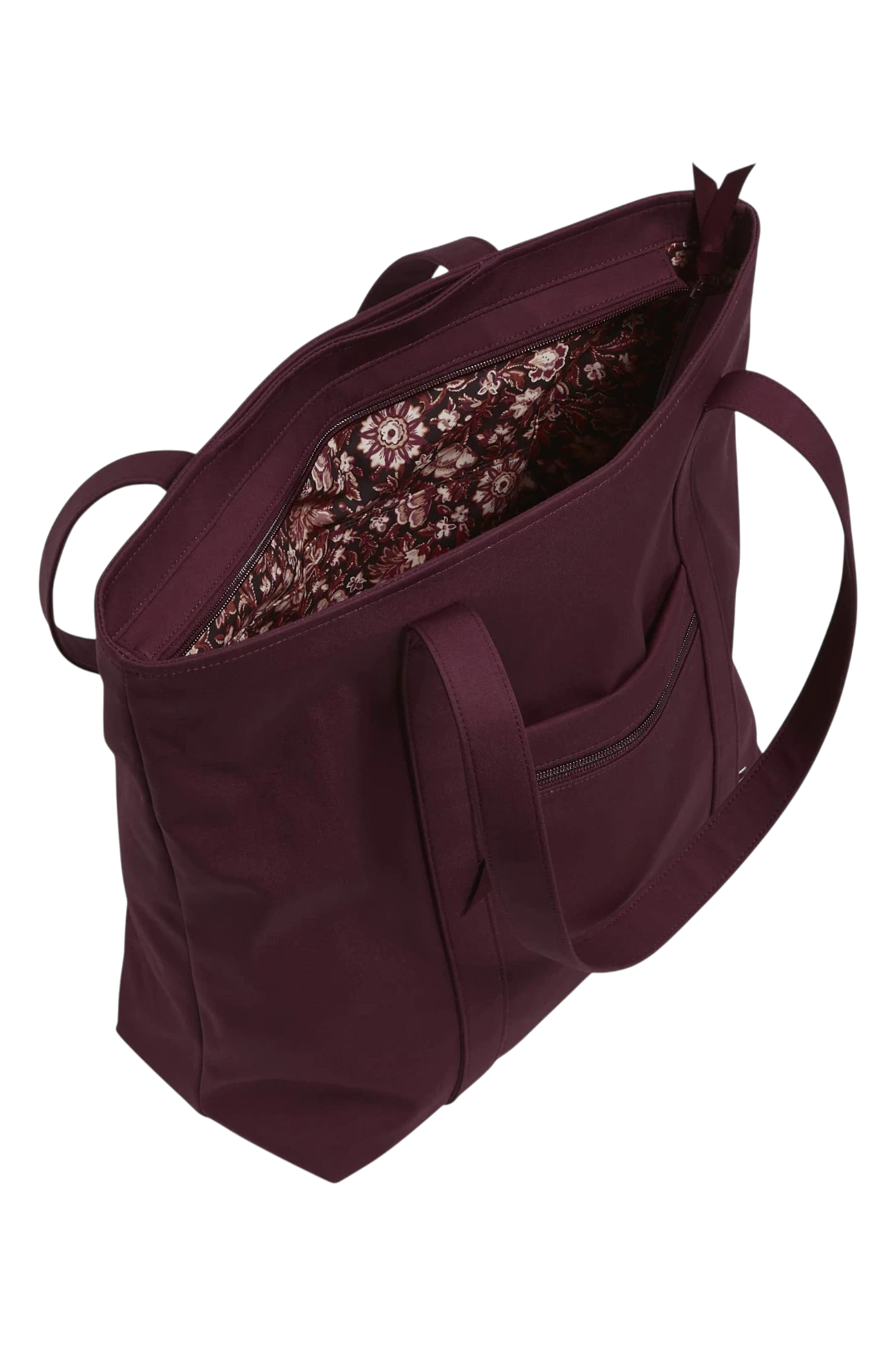 Vera Bradley Women's Cotton Vera Tote Bag – Mulled Wine