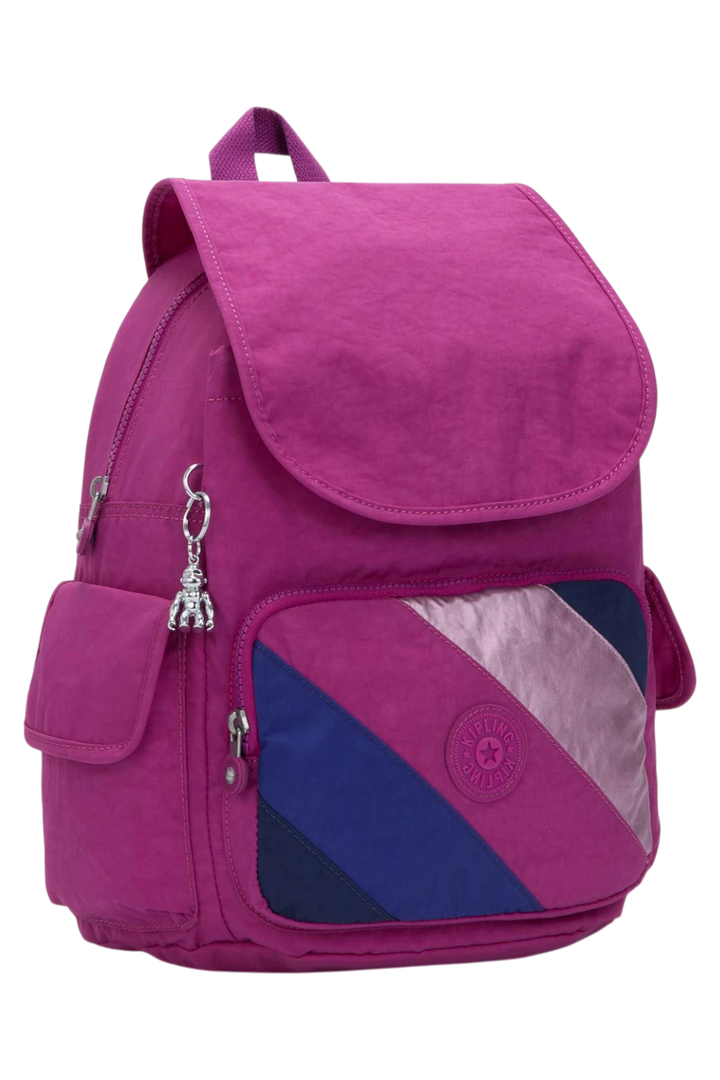 Kipling Women's City Pack Backpack - Pink Mix Block