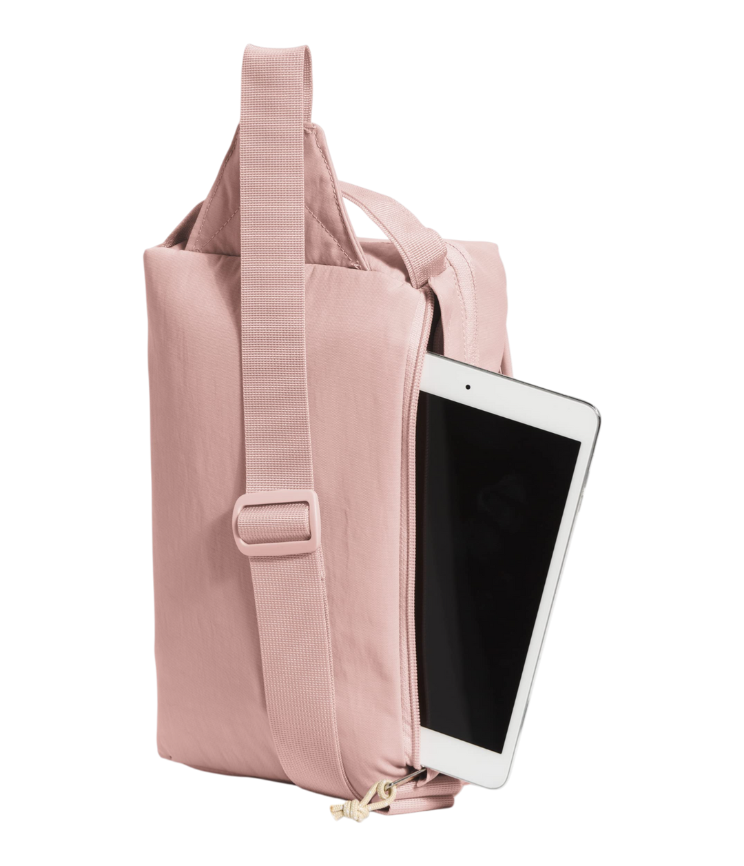 The North Face Berkeley Field Bag Pink Moss Gravel Nylon Shoulder Pack 5L