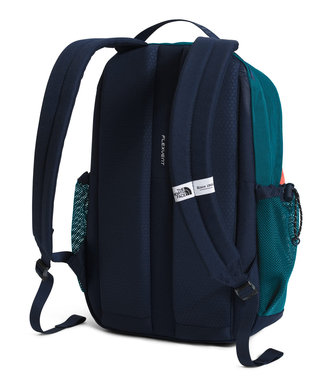 The North Face Bozer Mens Backpack - Retro Orange/Blue Coral/Summit Navy