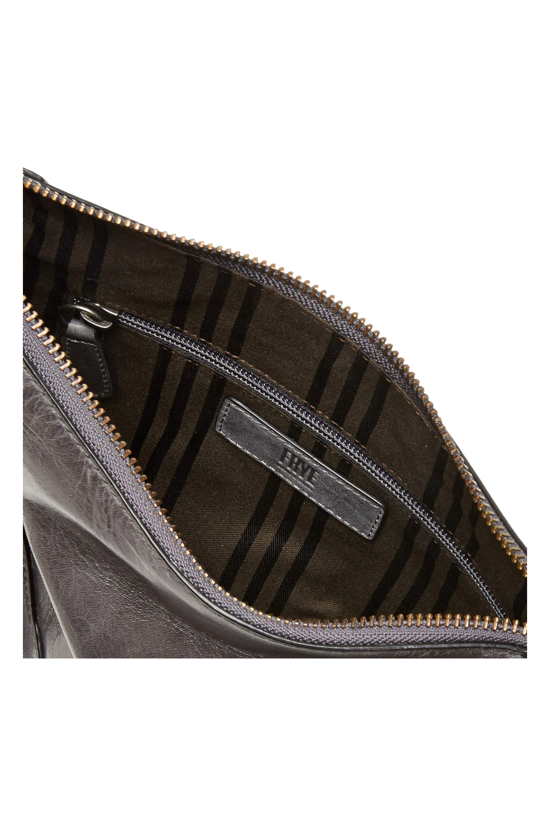 Frye Women’s Melissa Zip Crossbody Leather Bag - Carbon