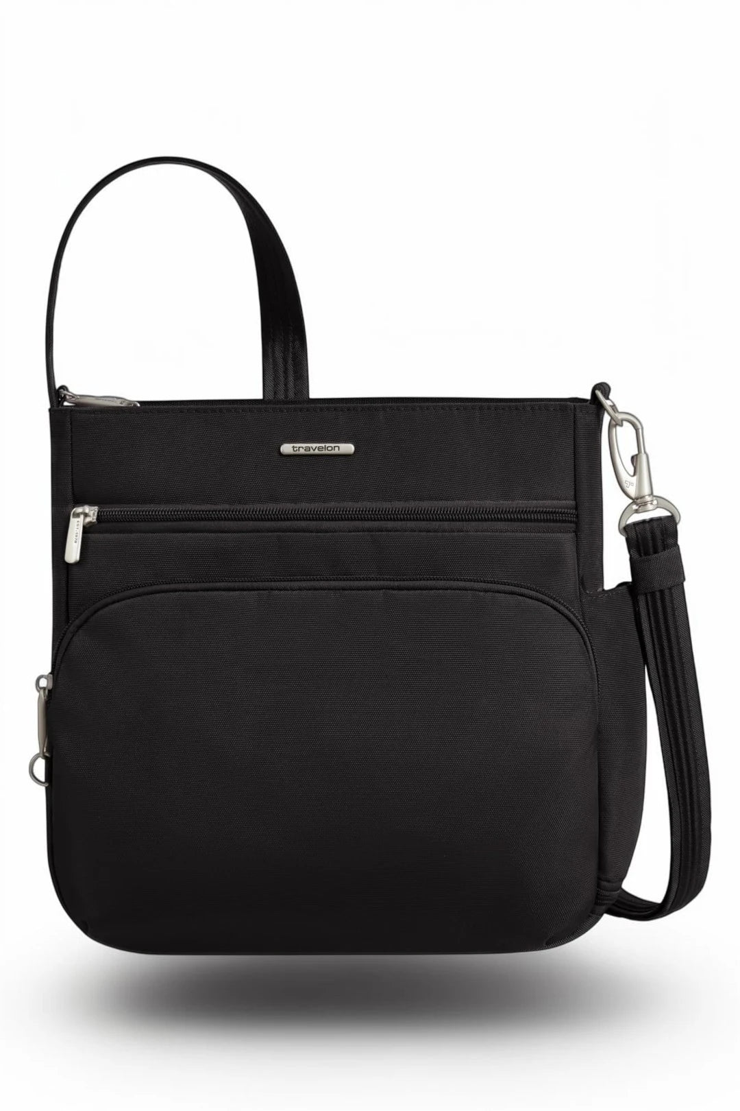 Travelon Anti-Theft Classic North/South Crossbody Bag - Black