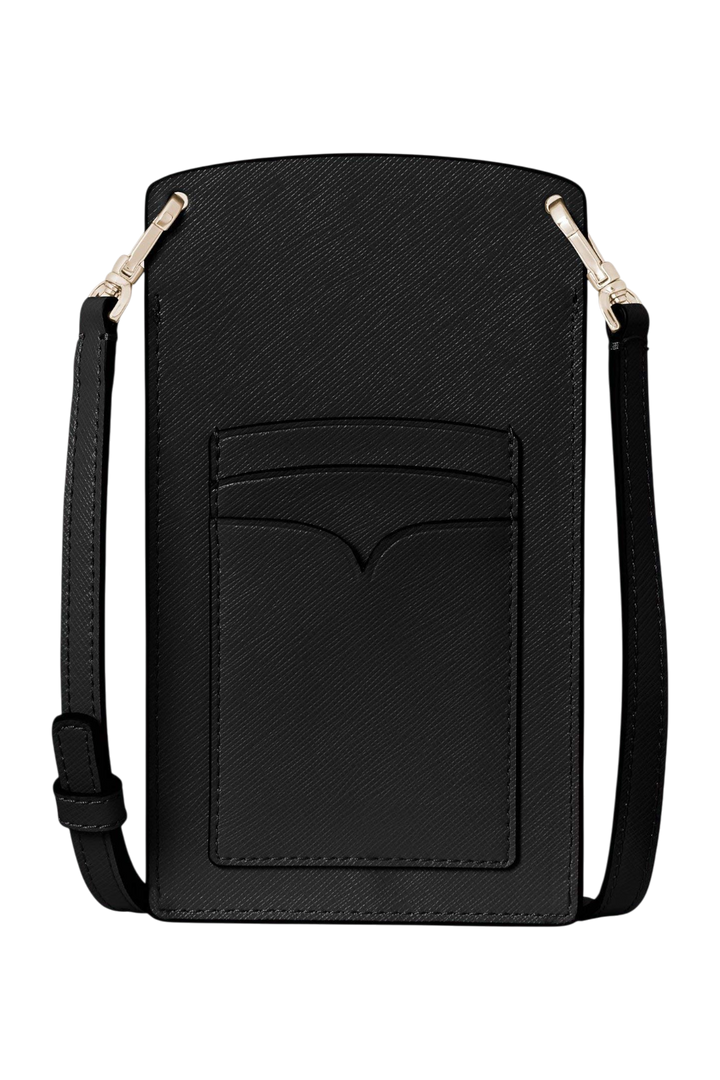 Kate Spade Spencer Slim Crossbody – Black Saffiano Leather