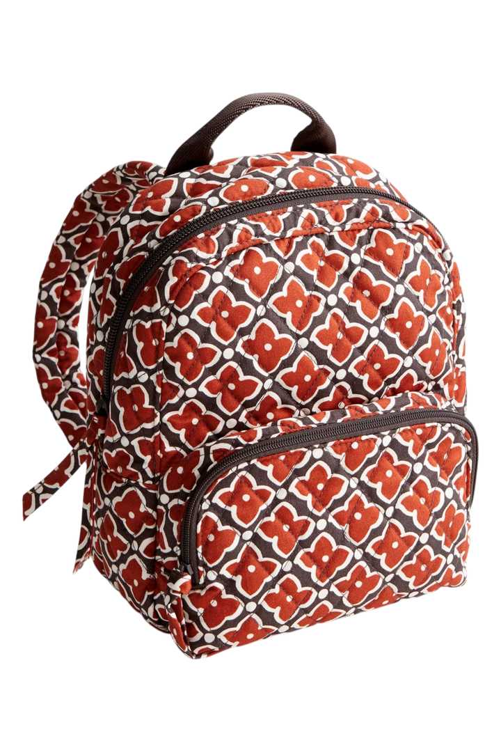 Vera Bradley Women's Premium Cotton Mini Banbury Backpack - Moorish