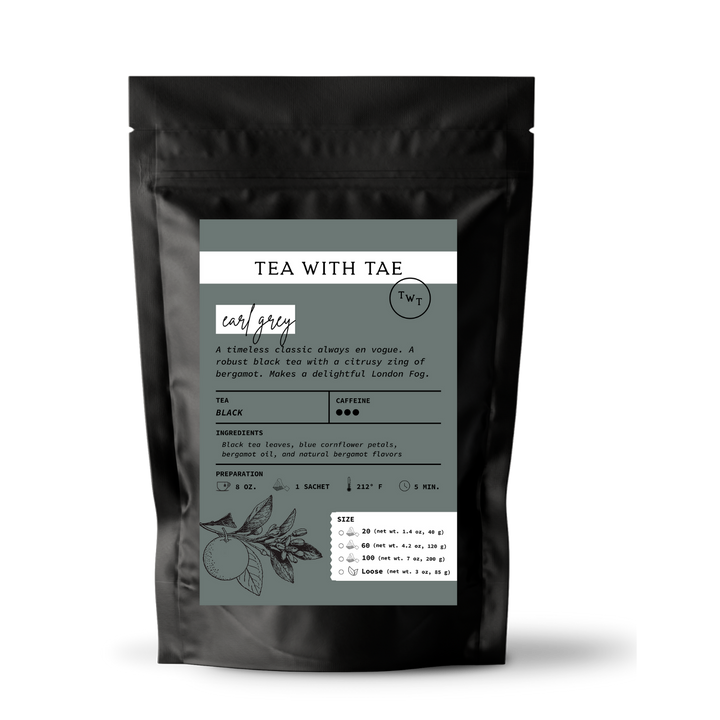 Earl Grey Tea Pouch – Classic Black Tea
