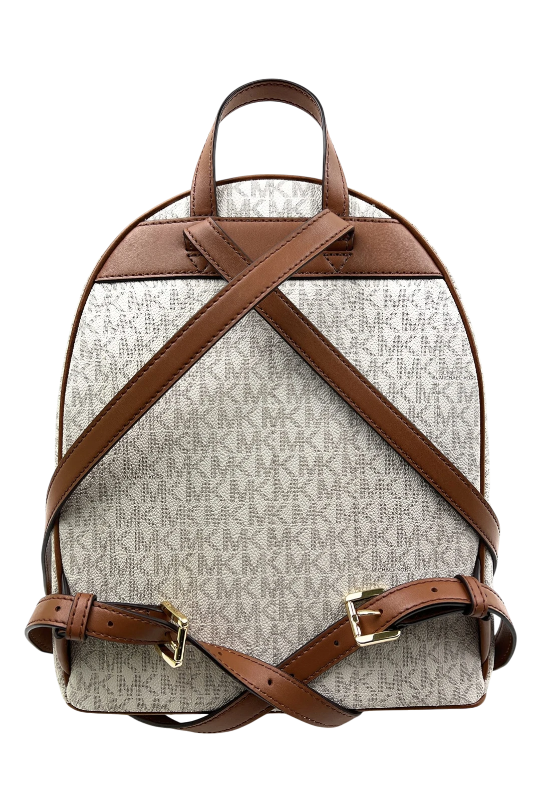 Michael Kors Kenly Medium Logo Backpack - Vanilla