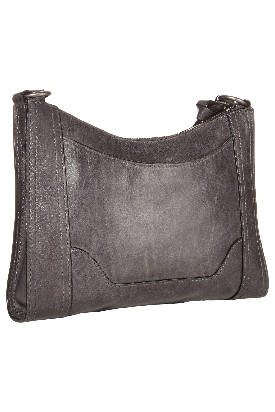 Frye Women’s Melissa Zip Crossbody Leather Bag - Carbon