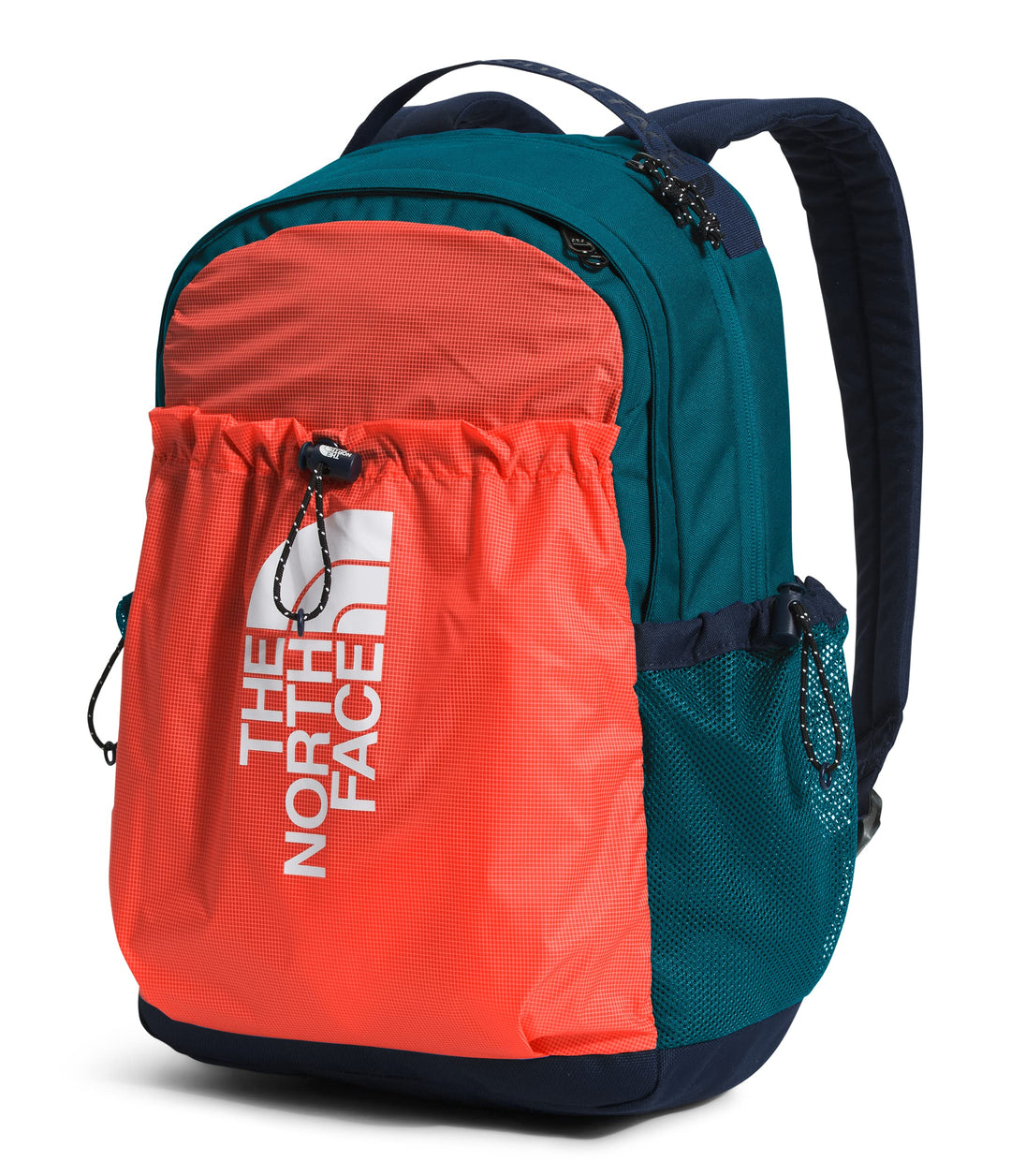 The North Face Bozer Mens Backpack - Retro Orange/Blue Coral/Summit Navy