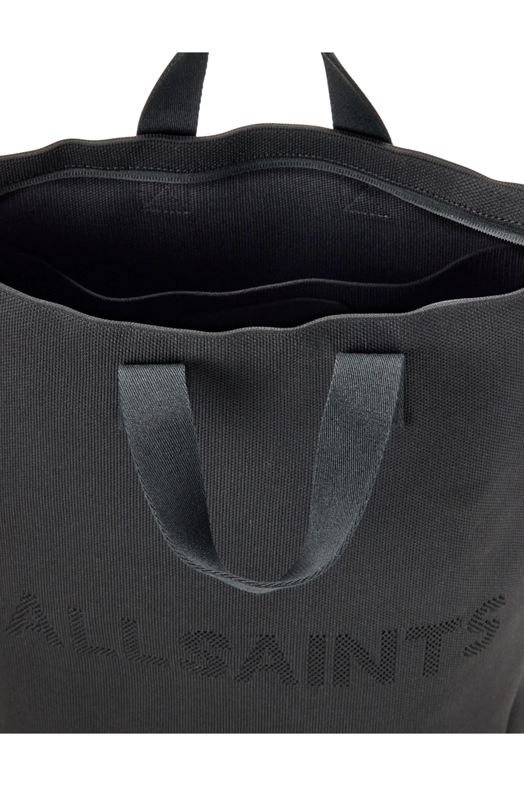 AllSaints Juno Knitted Backpack – Black