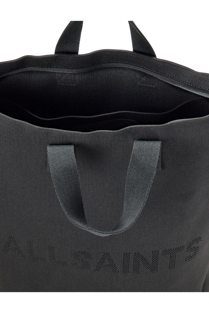 AllSaints Juno Knitted Backpack – Black