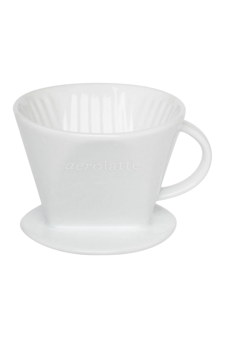 Aerolatte Ceramic Pour Over Coffee Filter Cone – Size No.2