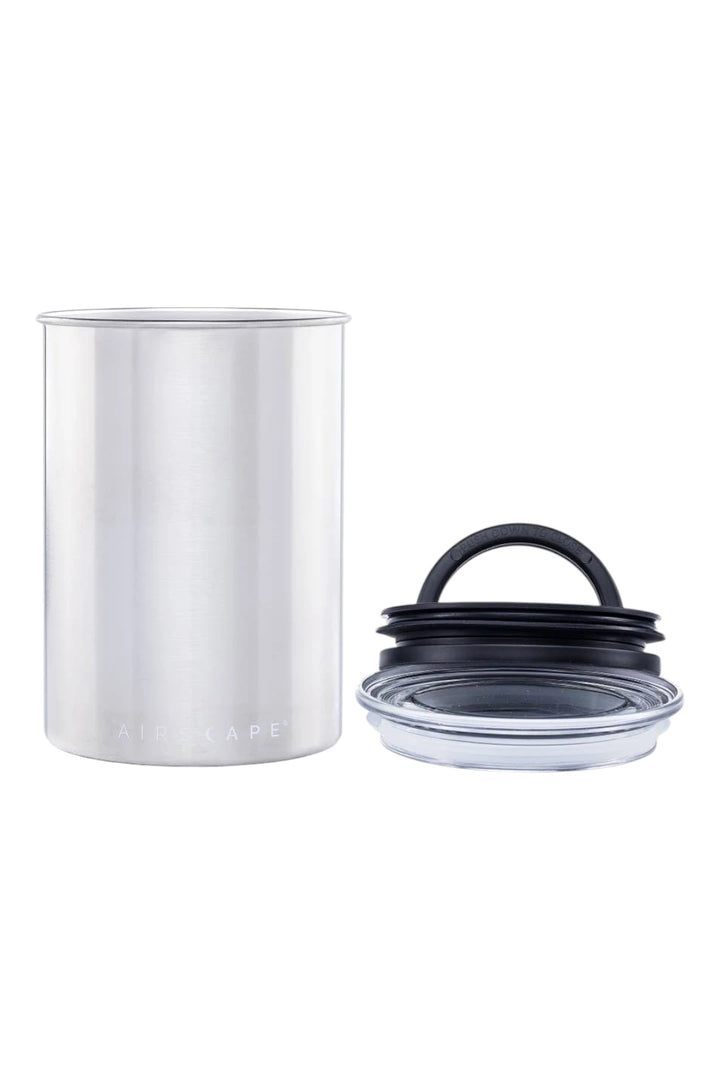 Airscape Classic Coffee Canister – Brushed Steel