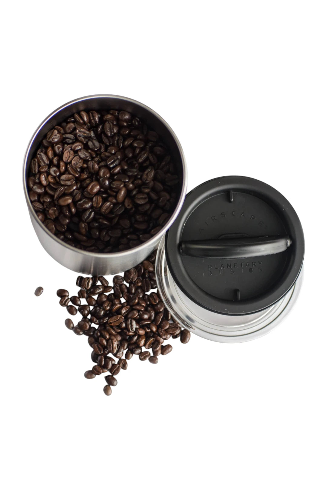 Airscape Classic Coffee Canister – Brushed Steel