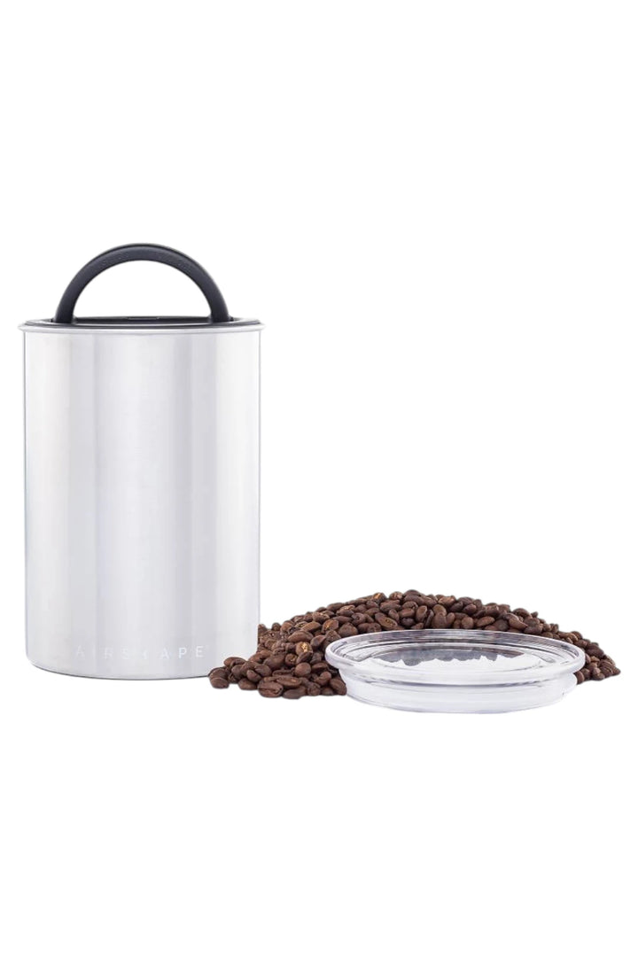 Airscape Classic Coffee Canister – Brushed Steel