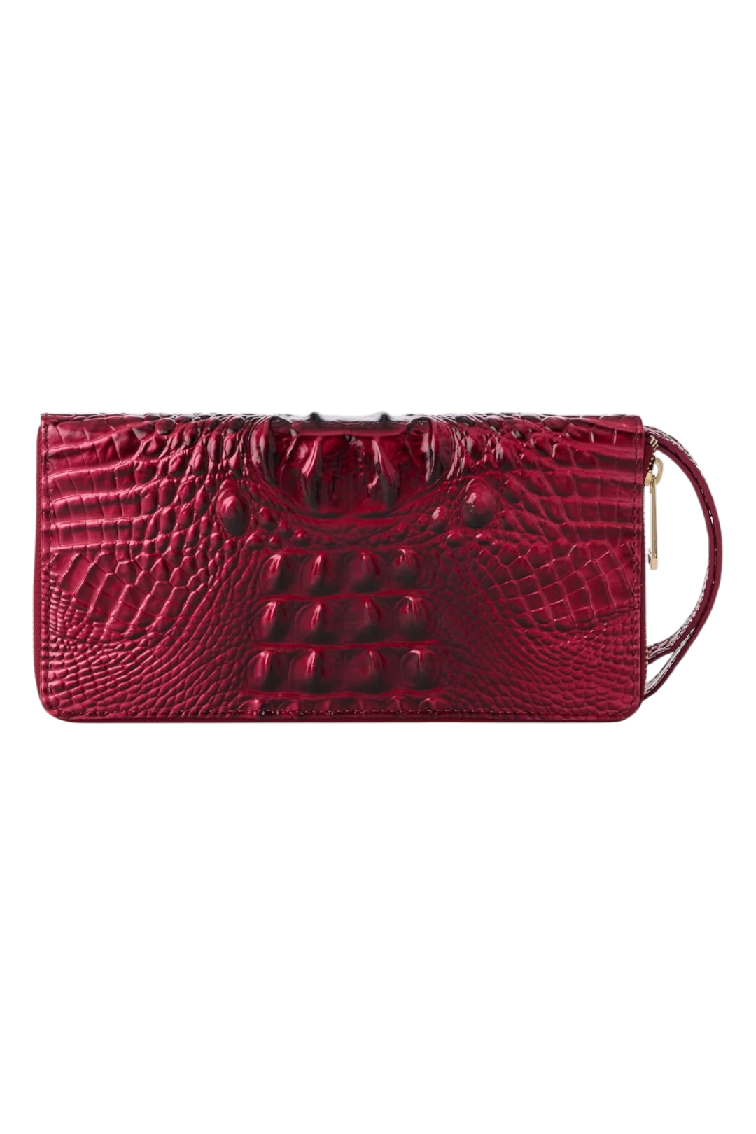 BRAHMIN Skyler Clutch – Merlot Ombre Melbourne