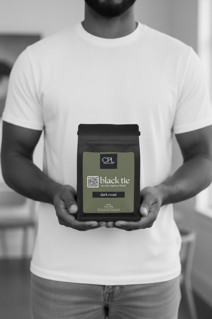 Black Tie – Dark Roast Espresso Blend | Coffee Pour Life