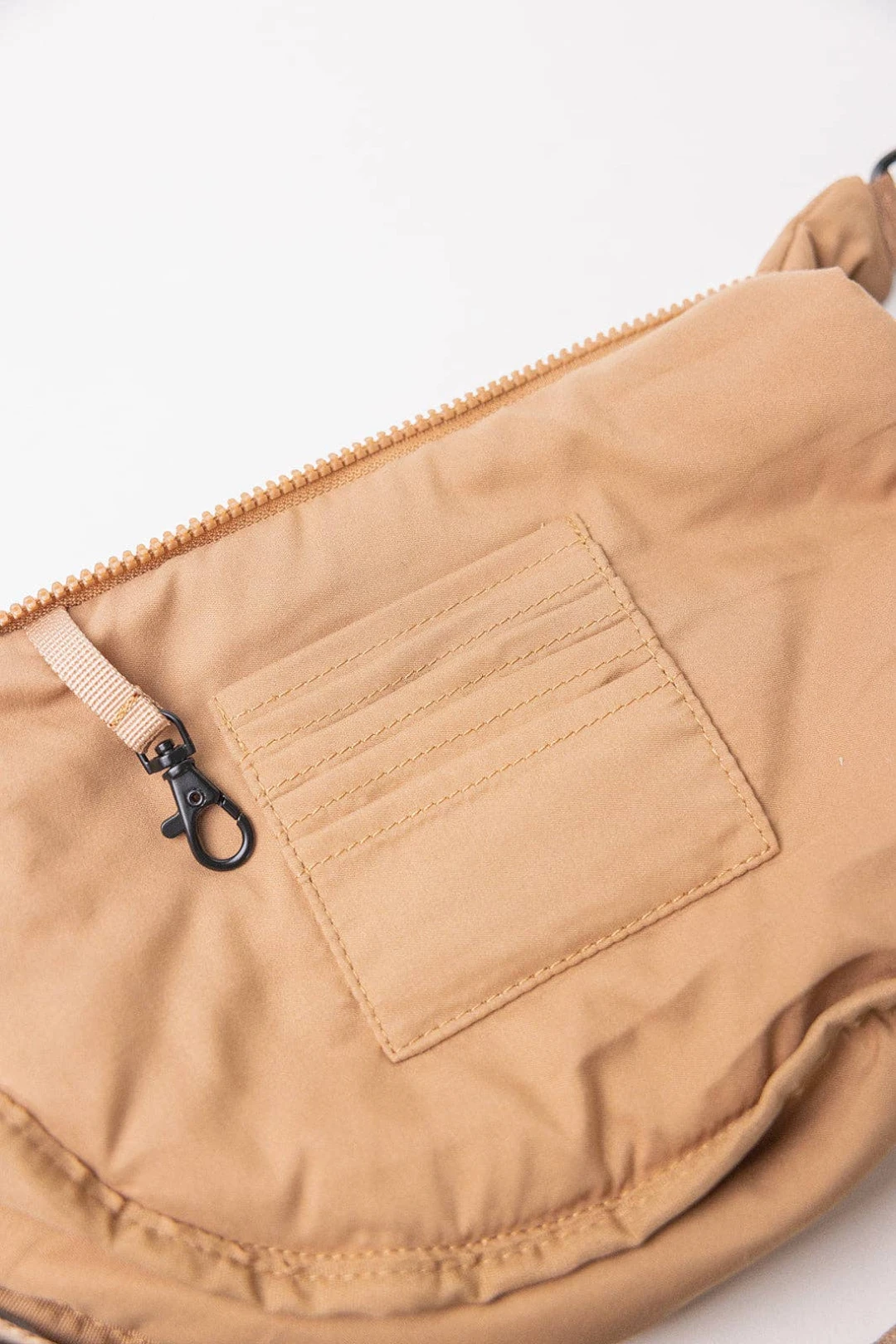 Brixley Crescent Bag - Caramel