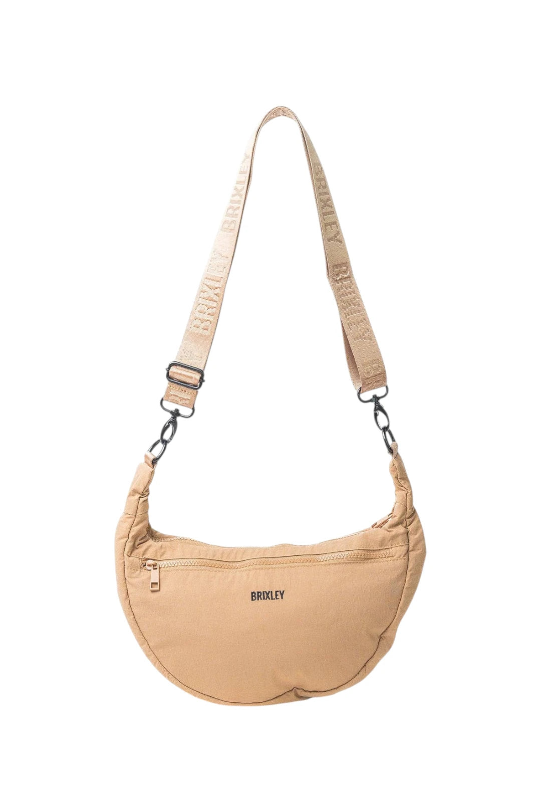 Brixley Crescent Bag - Caramel