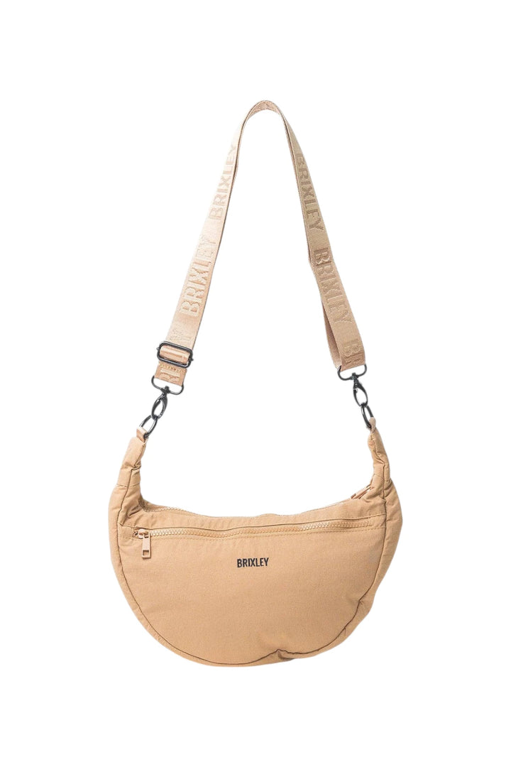 Brixley Crescent Bag - Caramel