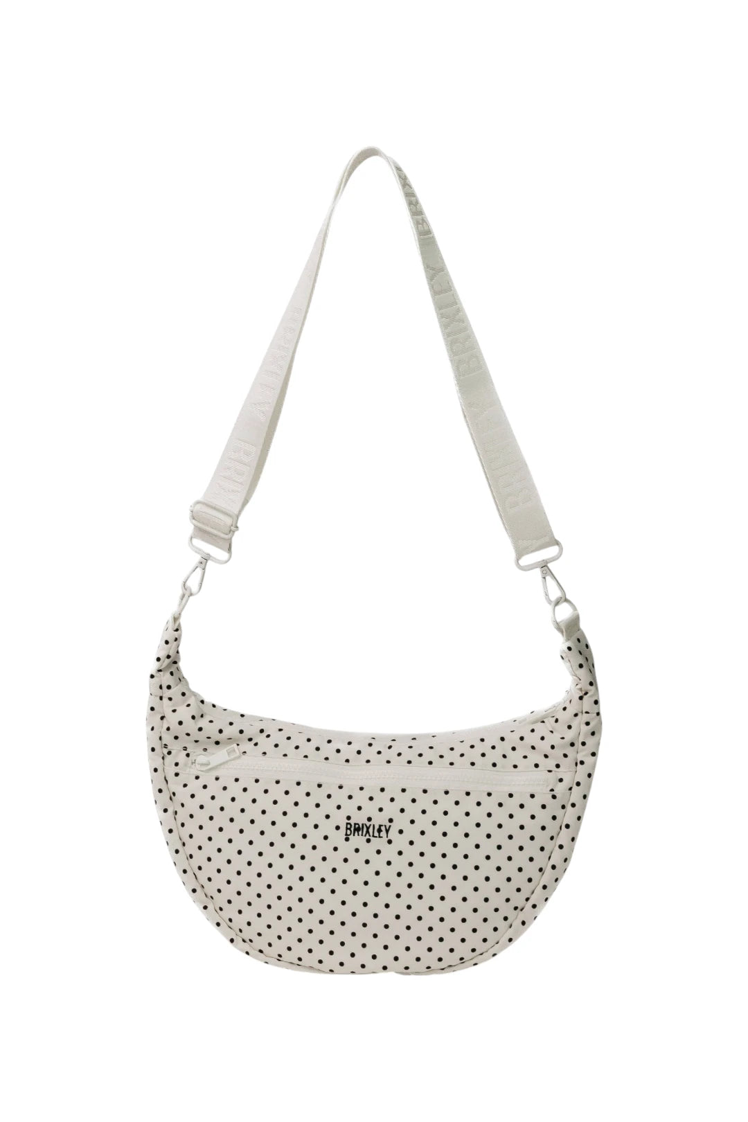 Brixley Crescent Bag - Pearl Dot