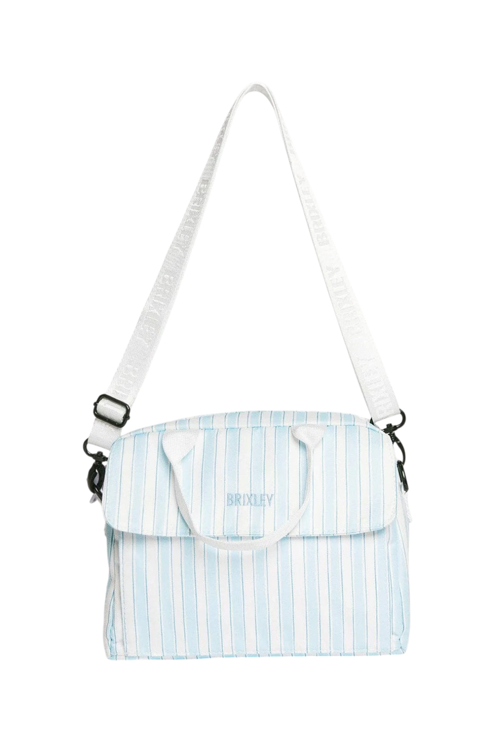 Brixley Lunch Box – Blue Striped