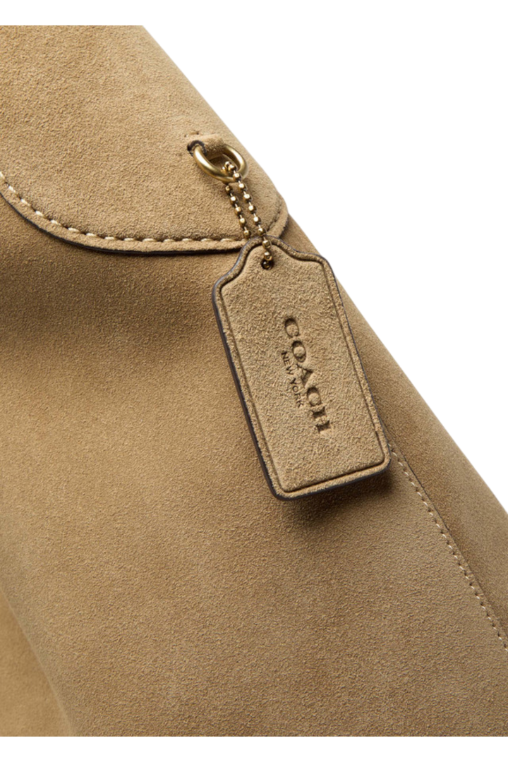 Coach Brooklyn Shoulder Bag 39 in Sand Suede
