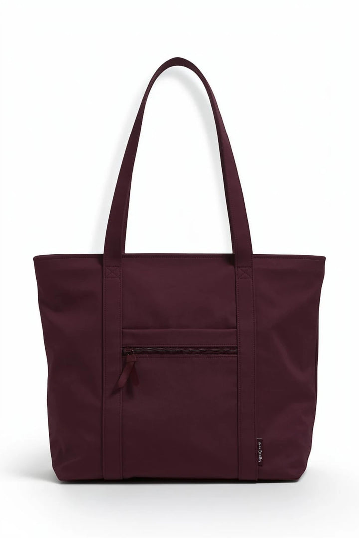 Vera Bradley Women's Cotton Vera Tote Bag – Mulled Wine