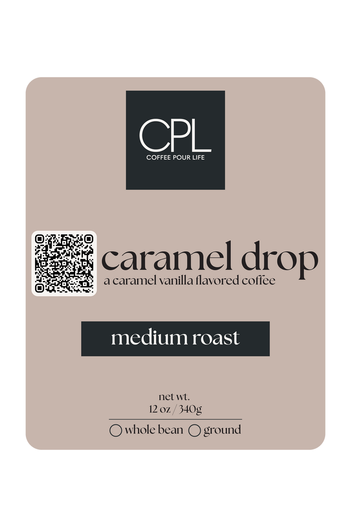 Caramel Drop - A Caramel Vanilla Flavored Coffee