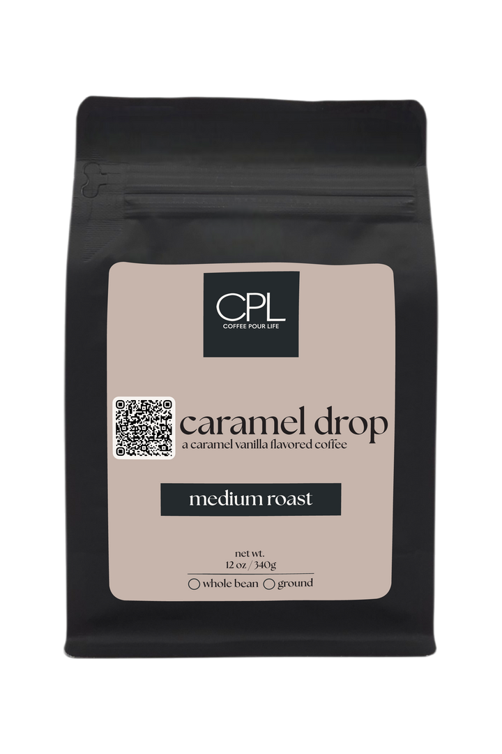 Caramel Drop – Caramel Vanilla Flavored Coffee | Coffee Pour Life