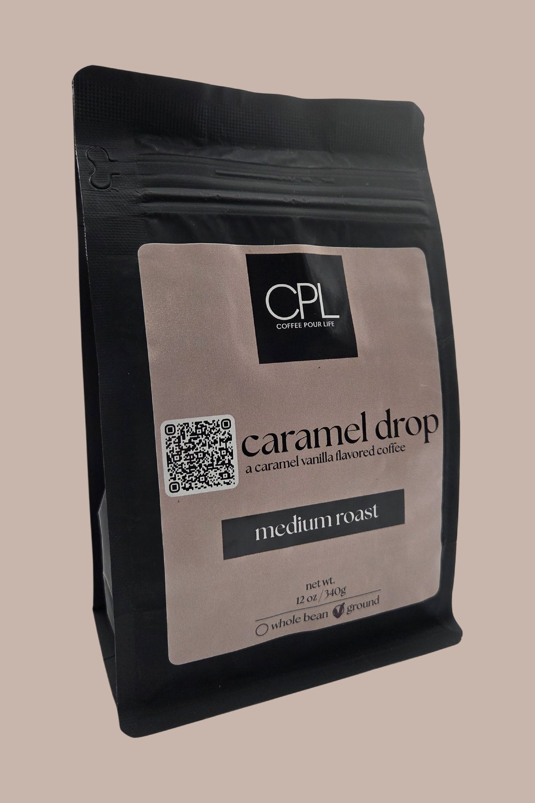 Caramel Drop - A Caramel Vanilla Flavored Coffee
