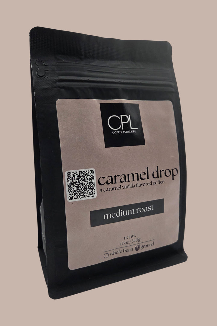 Caramel Drop - A Caramel Vanilla Flavored Coffee